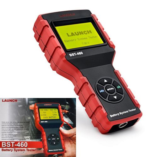 Original launch bst-460 auto car battery tester/analyzer diagnostic test tool