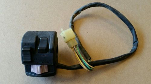 Honda atc 1985 200x start stop on off light switch