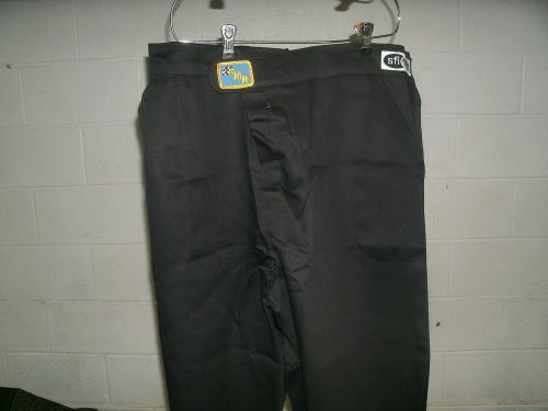 Fmr racing fire suit pants 3 xl firesuit pants black proban/ fr-7a sfi 3-2a/1
