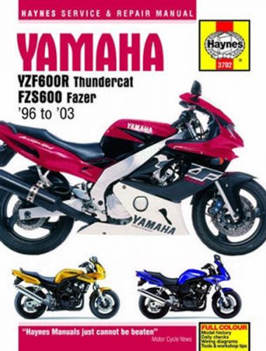 Haynes yamaha yzf600r &amp; fzs600 repair manual (1996-2003) haym3702