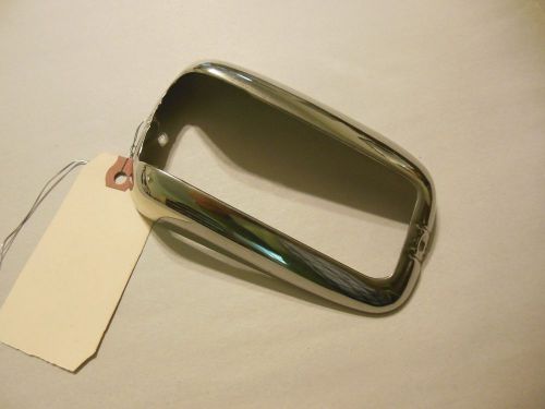 1941 mercury tail light rim left (driver) side nos