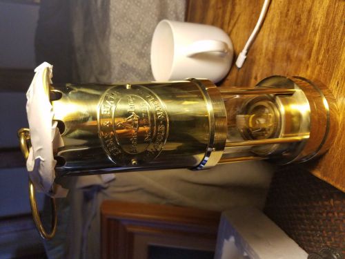 Weems &amp; plath brass yacht lamp