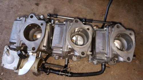 Yamaha pro 50 carbs carburetors outboard with choke 1989 40 set