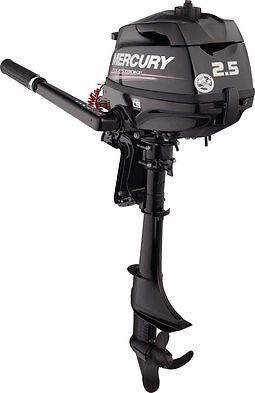 New mercury 2.5hp 4-stroke ob--get 2 additional years of warranty!!