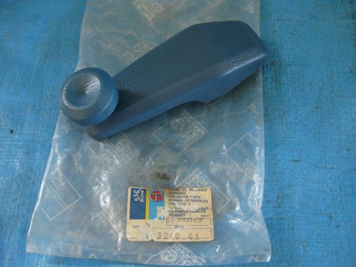 Peugeot 505 window winder handle blue new