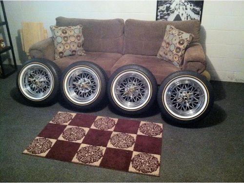 14x6 cragar 30 spoke starwire wheels with vogue tires