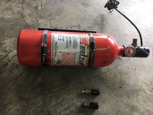 Fire extinguisher bottle for a racecar (door car)