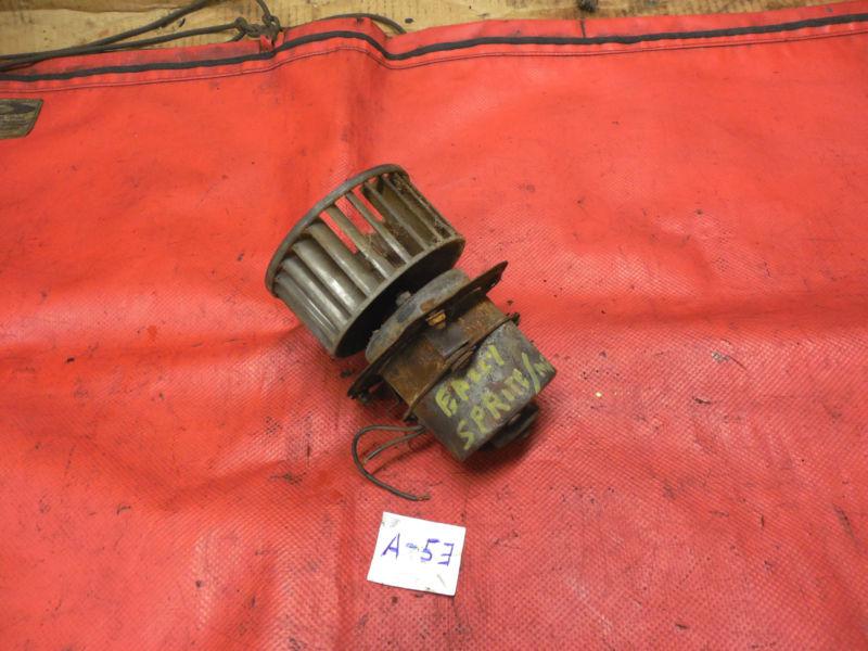 Mg midget,austin healey sprite,bugeye, early heater motor & fan, tested, gc!!