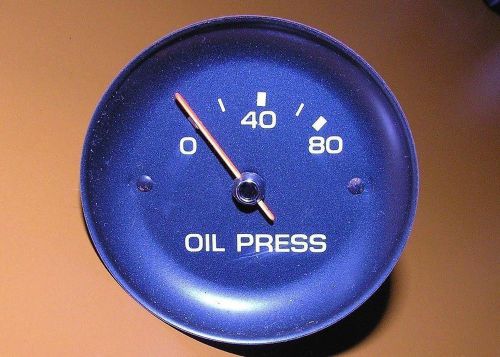 Corvette gauge, oil pressure, 1977