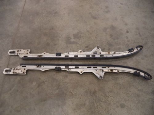 2000 ski doo summit 700 zx chassis 136" slide skid rails pair runner slide shoe
