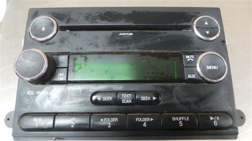 08 09 ford taurus audio equipment am-fm-cd-mp3 id 8g1t-18c869-ba 60241