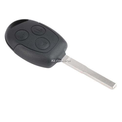 Replacement uncut remote key fob case shell 3 button for ford focus mondeo k2
