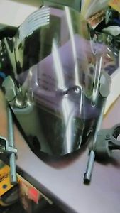 Puig rafale style motorcycle windshield-dark smoke