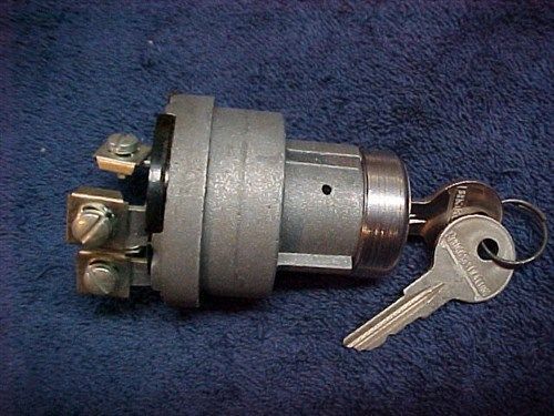 Nos ignition switch &amp; lock cylinder with keys international harvester ihc 51-56