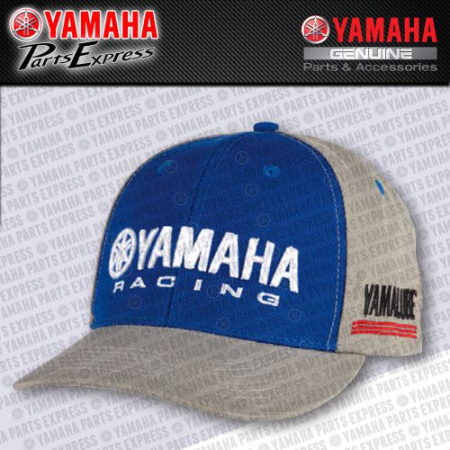 New genuine yamaha racing team hat ttr wr yz yfz r1 r6 raptor crp-14rfb-bl-ns