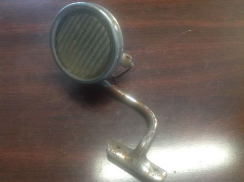 Lqqk! vintage clear glass cowl fender backup light lamp old w bracket  antique