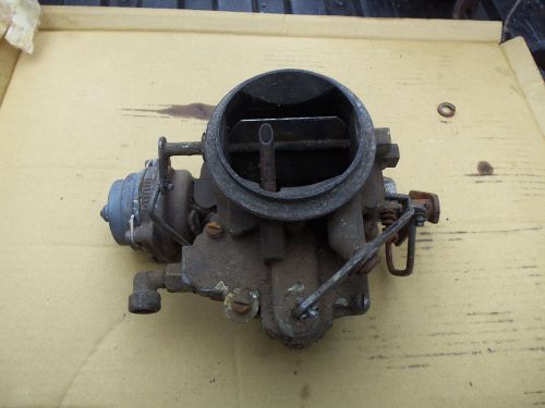 55 56 57 58 59  gmc  pontiac v/8  cameo truck carburetor for rebuild