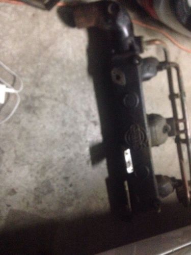 Volvo penta aq130 b20 exhaust manifold complete with neck and copper piping