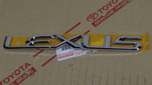 01-05 *new*oem lexus gs430 chrome rear trunk emblem 2001 2002 2003 2004 2005