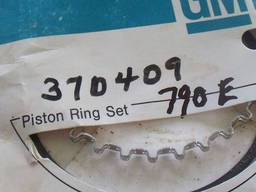 Nos gm 370409 std piston ring corvette nova camaro firebird cutlass impala t-25*