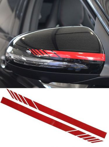 Mirror stripes decal sticker for mercedes benz w176 w204 w212 edition 1 for amg