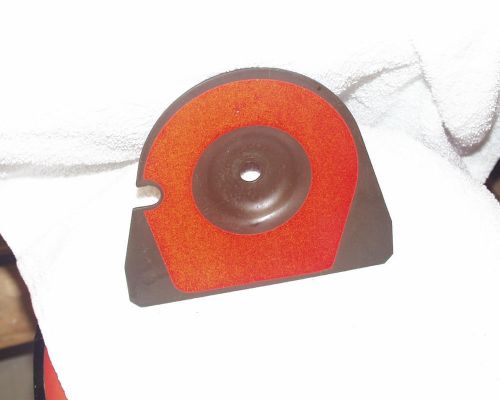 Spare tire retainer plate: m151 m151a1 m151a2 new red military reflector decal