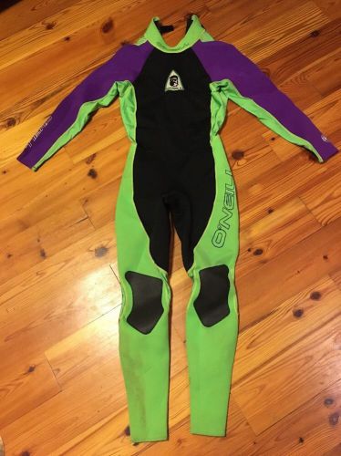 Wetsuit men&#039;s medium o&#039;neal black green and purple