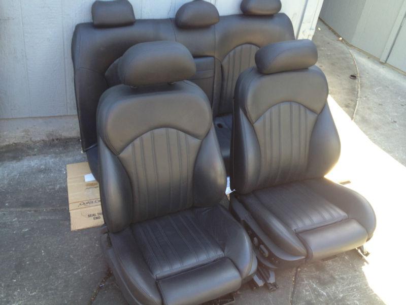 Bmw e39 m5 131k oem 00 01 02 03 m5 seats seat leather nice upgrade  mint!!