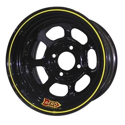 Aero race wheels 31-184040 spun-formed wheels 31 series black  4" backspace -