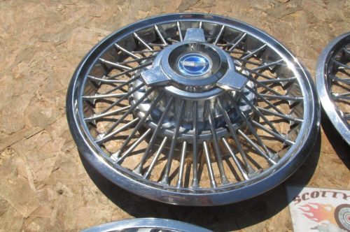1965, 66, 67 FORD MUSTANG, FAIRLANE 14" WIRE SPINNER WHEEL COVERS, HUBCAPS SET~4, US $399.95, image 8