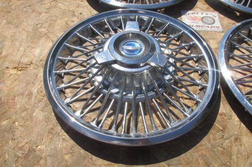 1965, 66, 67 FORD MUSTANG, FAIRLANE 14" WIRE SPINNER WHEEL COVERS, HUBCAPS SET~4, US $399.95, image 19
