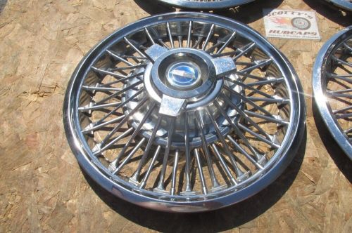 1965, 66, 67 FORD MUSTANG, FAIRLANE 14" WIRE SPINNER WHEEL COVERS, HUBCAPS SET~4, US $399.95, image 21