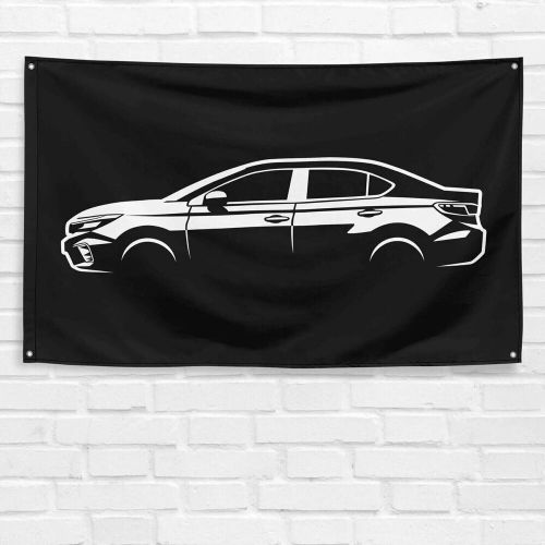For honda city enthusiast 3x5 ft flag dad birthday gift banner