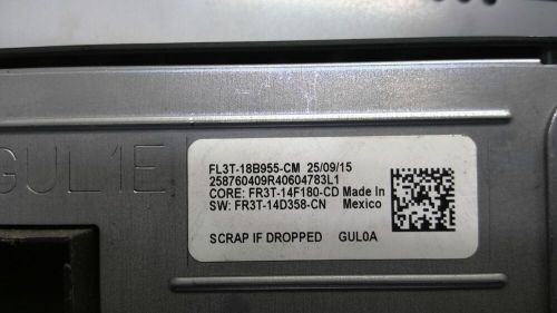 15 ford pickup f150 info-gps-tv screen