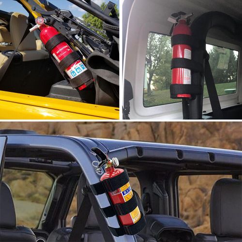 Adjustable Roll Bar Fire Extinguisher Mount Holder for 76-21 Wrangler LJ YJ CJ, US $10.99, image 2