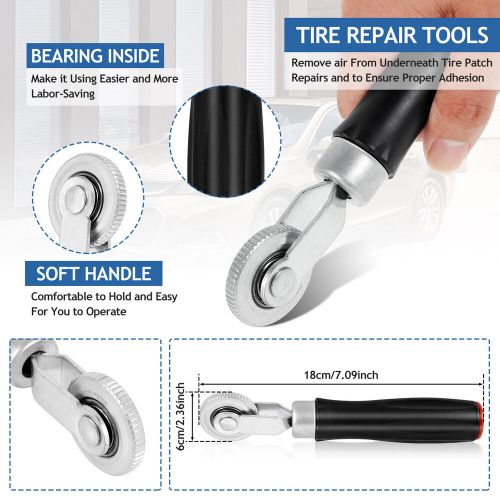 Car Truck Tire Repair Patch Tool Liner Scraper Kit Grinding Head Buffing·-, US $17.39, image 12
