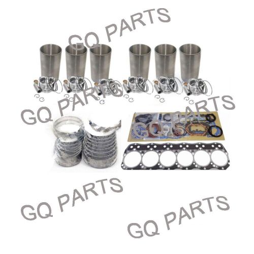 For mitsubishi overhaul rebuild kit (without valves) 6ds7 engine piston me024402