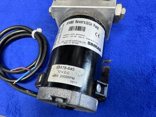 Simrad Robertson RPU80 12v Reversible Autopilot Pump 20118377, US $379.95, image 3