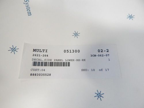 Arctic Cat Snowmobile 2015 M 8000 Lower Rear Right Side Panel Decal - 2621-264, US $17.64, image 3