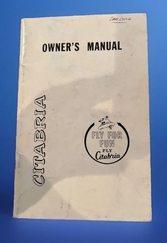Bellanca Citabria Operating Operators Owners Manual, US $44.00, image 8