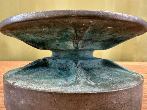 Marine 7" brass chain pulley part