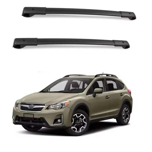 2013-2017 Roof Rail Cross Bars For Subaru Crosstrek Roof Railing Aluminium Black, US $175.15, image 13