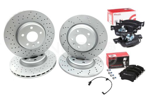 FOR AUDI A5 35 TFSI F5x DRILLED FRONT REAR BRAKE DISCS BREMBO PADS 314mm 300mm, US $, image 14