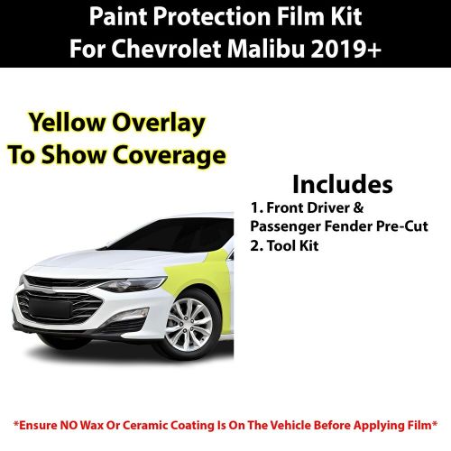 Pre Cut Paint Protection Film Clear Bra PPF Kit for Chevy Malibu 2019+, US $199.99, image 3