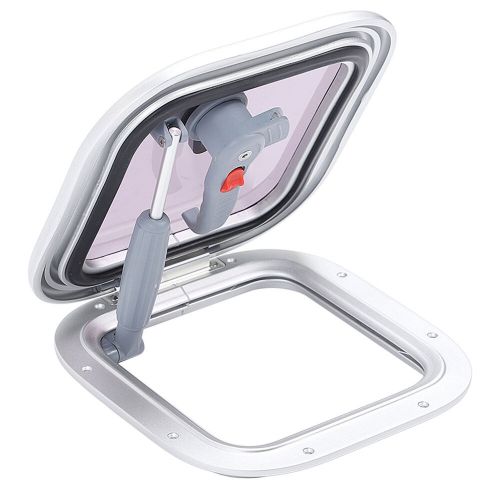 Boat Skylights Window 260 X 260mm Square Push Out Deck Porthole Skylights, US $172.70, image 7