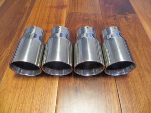E46 M3 Euro Style 3" Stainless Steel Exhaust Tips OEM+, US $, image 7
