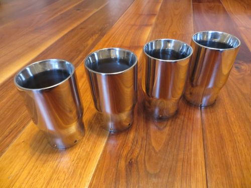 E46 M3 Euro Style 3" Stainless Steel Exhaust Tips OEM+, US $, image 8