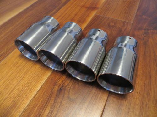 E46 M3 Euro Style 3" Stainless Steel Exhaust Tips OEM+, US $, image 9
