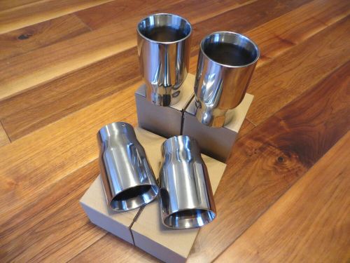 E46 M3 Euro Style 3" Stainless Steel Exhaust Tips OEM+, US $, image 10