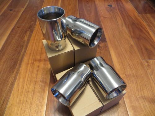 E46 M3 Euro Style 3" Stainless Steel Exhaust Tips OEM+, US $, image 11